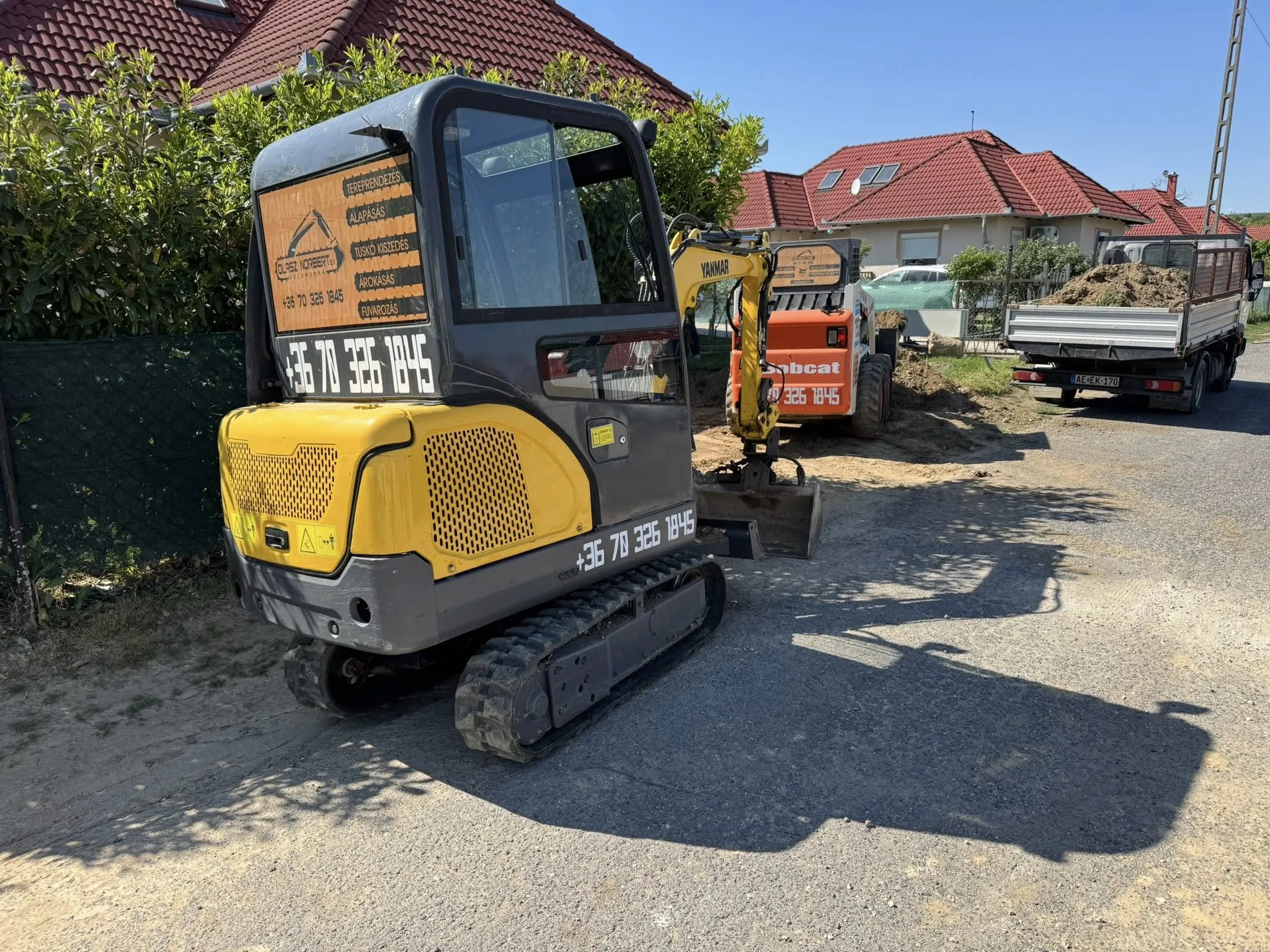 Gépi földmunka projekt 32